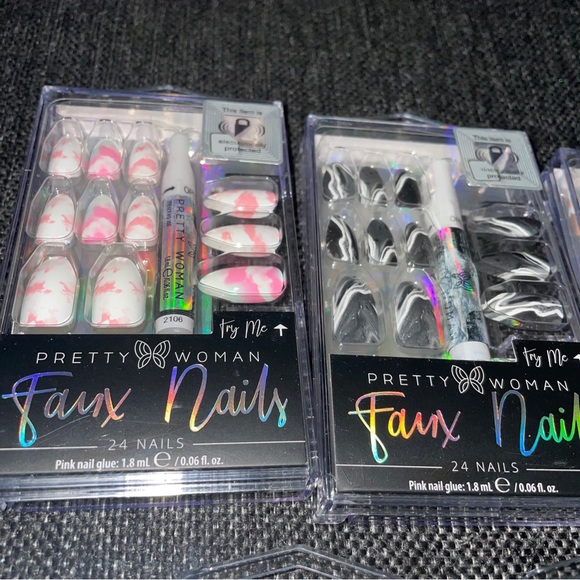 PRETTY WOMAN "TRY ME" FAUX NAILS - 2 packs - Picture 4 of 5